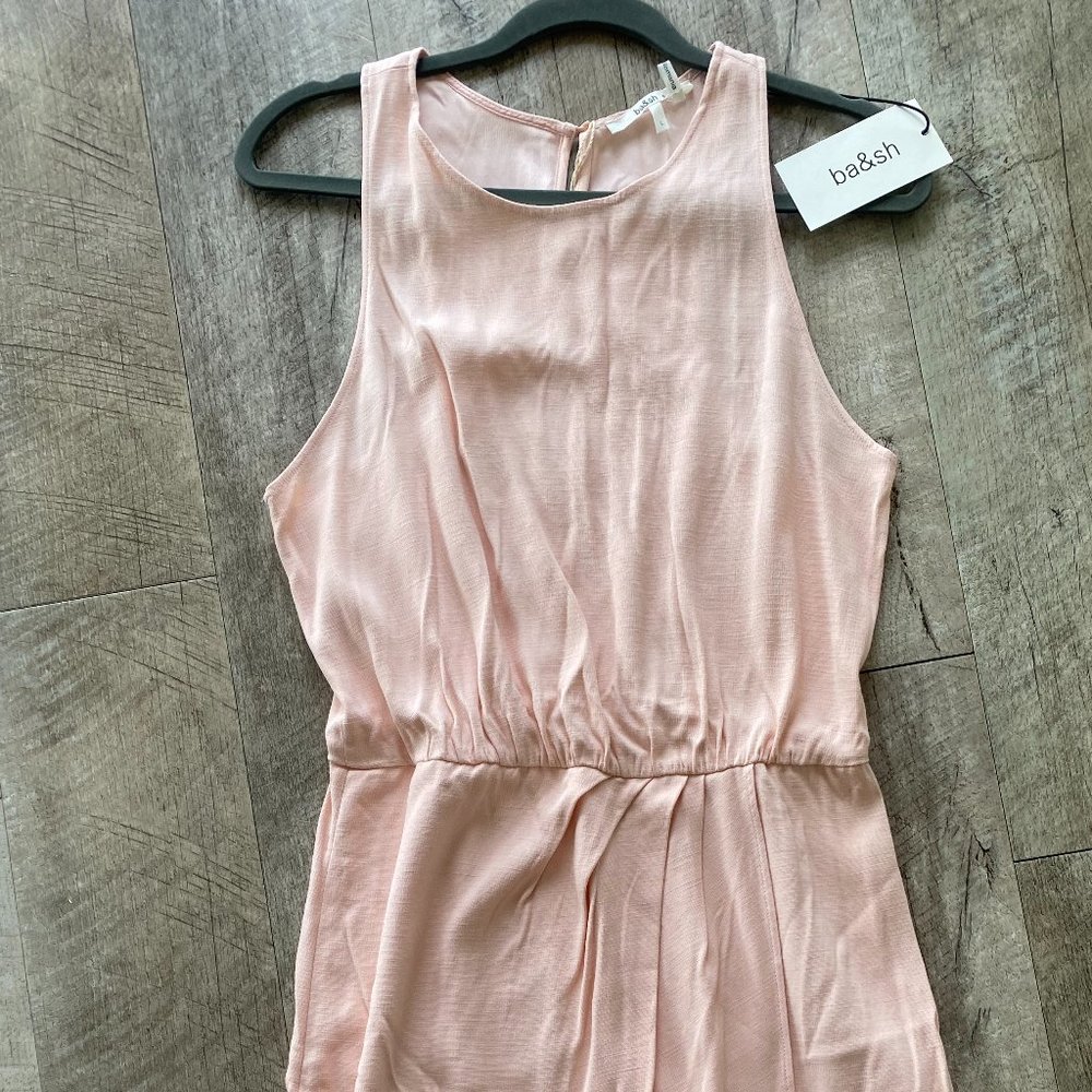 NWT Ba&sh Pink Sleeveless to the knee Dress